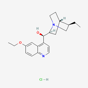 molecular formula C21H29ClN2O2 B1340536 乙基氢奎宁盐酸盐 CAS No. 3413-58-9