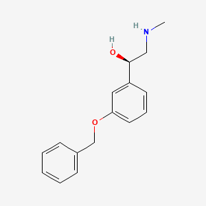 (alphaR)-alpha-[(Methylamino)methyl]-3-(phenylmethoxy)-benzenemethanol