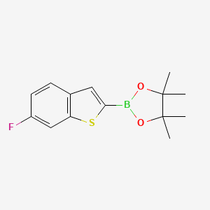 2-(6-Fluorobenzo[b]thiophen-2-yl)-4,4,5,5-tetramethyl-1,3,2-dioxaborolane