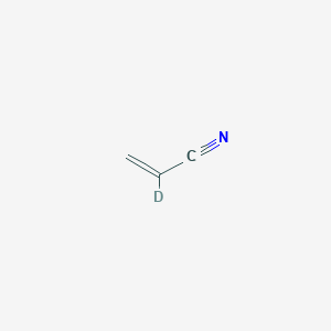 molecular formula C3H3N B1340572 Acrylonitrile-2-d CAS No. 4635-82-9