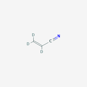 molecular formula C3H3N B1340574 丙烯腈-d3 CAS No. 53807-26-4