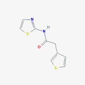 N-(2-Thiazolyl)-2-(3-thienyl)acetamide