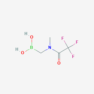 [(2,2,2-trifluoro-N-methylacetamido)methyl]boronic acid