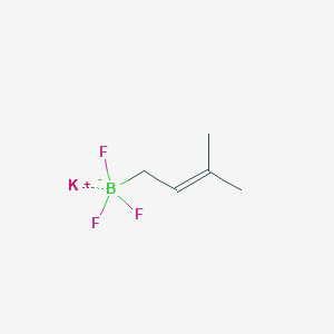 Potassium trifluoro(3-methylbut-2-en-1-yl)borate