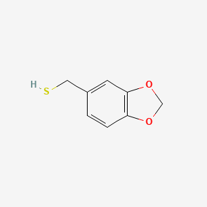molecular formula C8H8O2S B1340581 (2H-1,3-Benzodioxol-5-yl)methanethiol CAS No. 34817-07-7