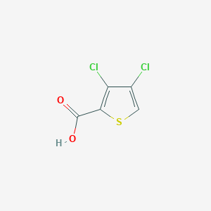 molecular formula C5H2Cl2O2S B1340585 3,4-Dichlorothiophene-2-carboxylic acid CAS No. 61209-02-7