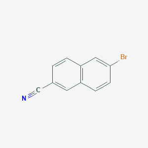 molecular formula C11H6BrN B1340592 6-溴萘-2-碳腈 CAS No. 91065-17-7