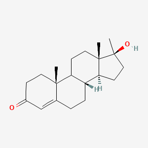 (8R,10R,13S,14S,17S)-17-hydroxy-10,13,17-trimethyl-2,6,7,8,9,11,12,14,15,16-decahydro-1H-cyclopenta[a]phenanthren-3-one