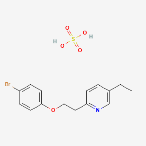 2-[2-(4-Bromophenoxy) Ethyl-5-ethylpyridine Sulfate Salt