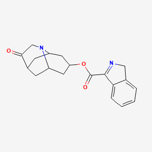 (10-oxo-8-azatricyclo[5.3.1.03,8]undecan-5-yl) 3H-isoindole-1-carboxylate