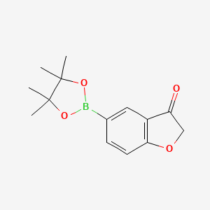 5-(4,4,5,5-tetramethyl-1,3,2-dioxaborolan-2-yl)benzofuran-3(2H)-one