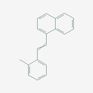 1-(1-Naphthyl)-2-(o-tolyl)ethene