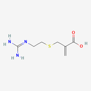 alpha-(Guanidinoethylthiomethyl)acrylic Acid