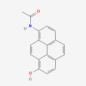 Acetamide, N-(8-hydroxy-1-pyrenyl)-