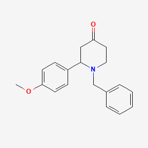 N-Benzyl-2-(4-methoxyphenyl)-4-pipiri-dinone