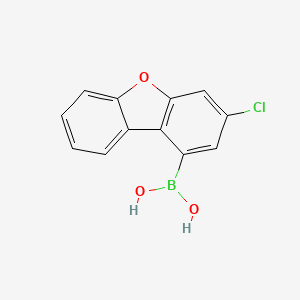 (3-Chlorodibenzo[b,d]furan-1-yl)boronic acid