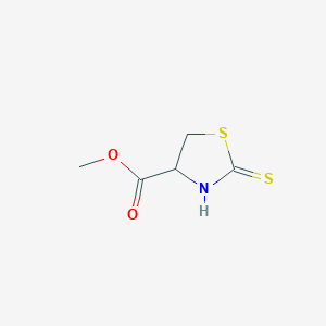 4-Thiazolidinecarboxylic acid, 2-thioxo-, methyl ester