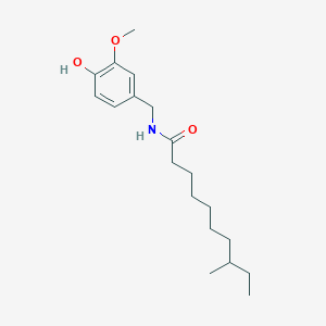 molecular formula C19H31NO3 B13406514 Dihydro Homocapsaicin II 