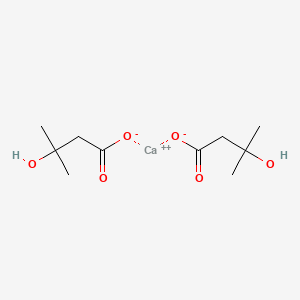 molecular formula C10H18CaO6 B13406527 calcium;3-hydroxy-3-methylbutanoate 