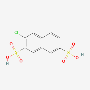 3-Chloro-2,7-naphthalenedisulfonic Acid