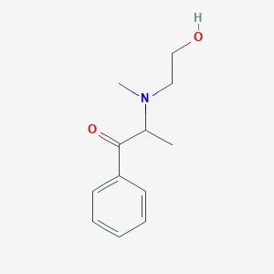 2-[(2-Hydroxyethyl)methylamino]-1-phenyl-1-propanone