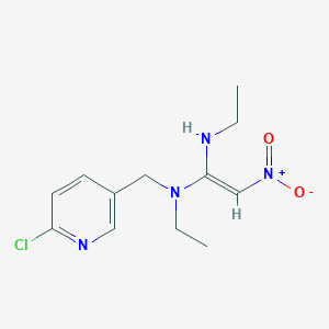 N-[(6-Chloro-3-pyridinyl)methyl]-N,N'-diethyl-2-nitro-1,1-ethenediamine