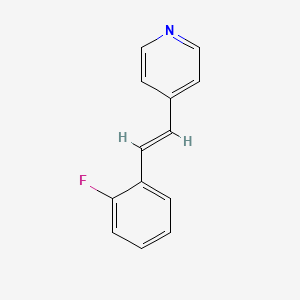 4-(2-Fluorostyryl)pyridine