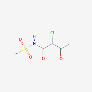 N-(2-Chloro-1,3-dioxobutyl)sulfamoyl Fluoride