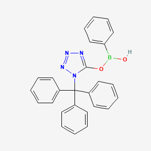 (1-Trityl-1H-tetrazol-5-yl)phenylboronic acid