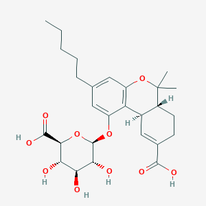 (6aR,10aR)-9-Carboxy-6,6-dimethyl-3-pentyl-6a,7,8,10a-tetrahydro-6H-dibenzo[b,d]pyran-1-yl beta-D-glucopyranosiduronic acid