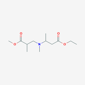 Ethyl 3-((3-Methoxy-2-methyl-3-oxopropyl)(methyl)amino)butanoate