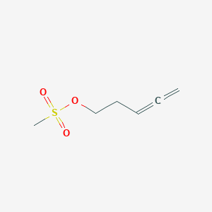 Penta-3,4-dien-1-yl methanesulfonate