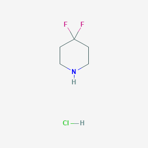 molecular formula C5H10ClF2N B134069 4,4-二氟哌啶盐酸盐 CAS No. 144230-52-4