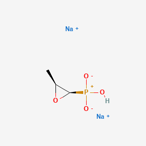 disodium;hydroxy-[(2R,3S)-3-methyloxiran-2-yl]-dioxidophosphanium