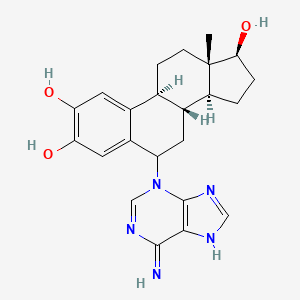 2-Hydroxy Estradiol 6-N3-Adenine