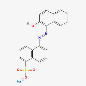 Sodium 5-[(2-hydroxynaphthyl)azo]naphthalenesulphonate