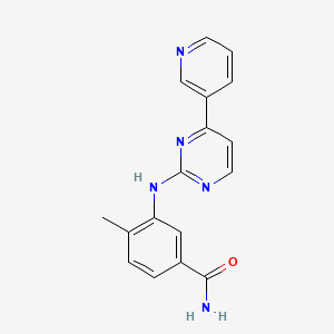 4-Methyl-3-[[4-(3-pyridinyl)-2-pyrimidinyl]amino]benzamide