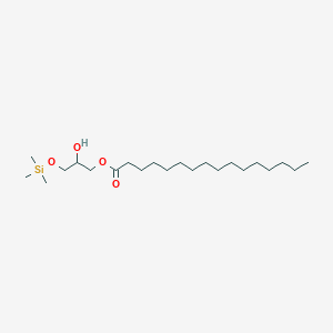 2-Hydroxy-3-[(trimethylsilyl)oxy]propyl hexadecanoate