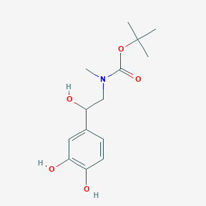 tert-butyl N-[2-(3,4-dihydroxyphenyl)-2-hydroxyethyl]-N-methylcarbamate