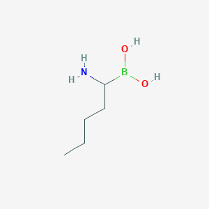 (1-Aminopentyl)boronic acid