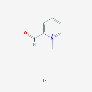 molecular formula C7H8INO B1340732 2-Formyl-1-methylpyridinium iodide CAS No. 3784-97-2