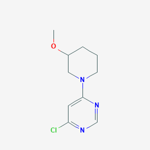 4-Chloro-6-(3-methoxypiperidin-1-yl)pyrimidine