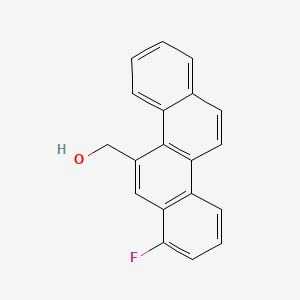 5-Chrysenemethanol, 7-fluoro-