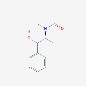 molecular formula C12H17NO2 B13407414 (1S,2R)-N-Acetyl Ephedrine 