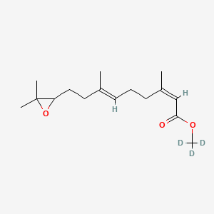 trideuteriomethyl (2Z,6E)-9-(3,3-dimethyloxiran-2-yl)-3,7-dimethylnona-2,6-dienoate