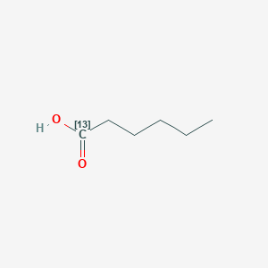 molecular formula C6H12O2 B1340745 Caproic acid-1-13C CAS No. 58454-07-2