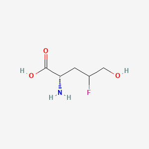 (2S)-2-amino-4-fluoro-5-hydroxypentanoic acid