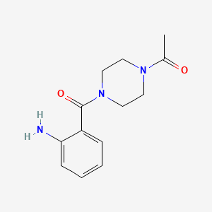 1-[4-(2-Amino-benzoyl)-piperazin-1-yl]-ethanone