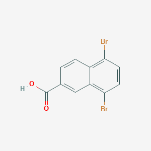 5,8-Dibromo-2-naphthoic Acid