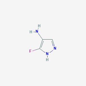 3-Fluoro-1H-pyrazol-4-amine